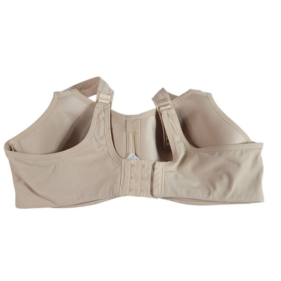 Wacoal Lindsey Contour Underwire Sports Bra Tan 38C Full Cover Seamless 853209 - Picture 4 of 11